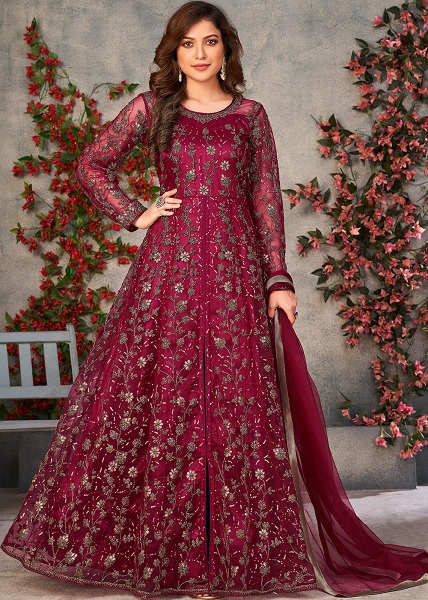 10 Beautiful Long Salwar Suit Designs for Elegant Look