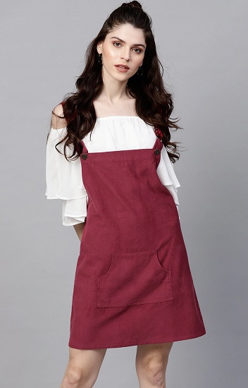 Maroon Dresses for Women - 30 Trending Models for Graceful Look