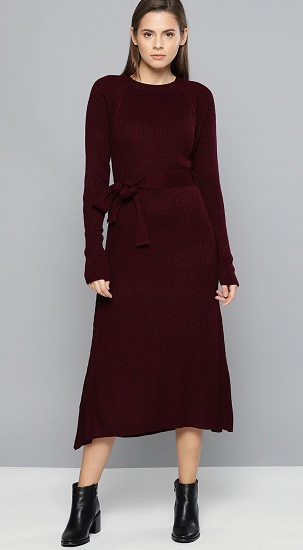 Maroon Dresses for Women - 30 Trending Models for Graceful Look