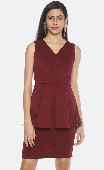 Maroon Dresses for Women - 30 Trending Models for Graceful Look