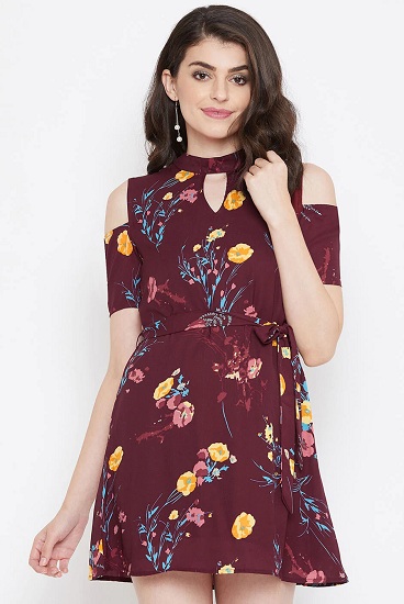 Maroon Dresses for Women - 30 Trending Models for Graceful Look