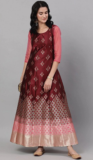 Maroon Dresses for Women - 30 Trending Models for Graceful Look