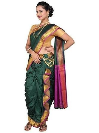 20 Beautiful Designs of Dhoti Sarees For Women in Fashion