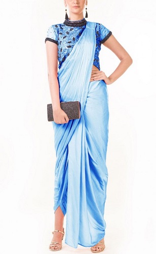 20 Beautiful Designs of Dhoti Sarees For Women in Fashion