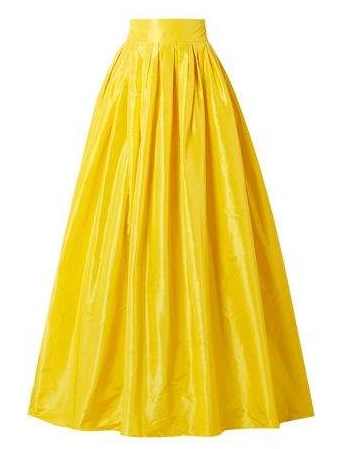 15 Stunning Designs of Silk Skirts for Ladies in Fashion