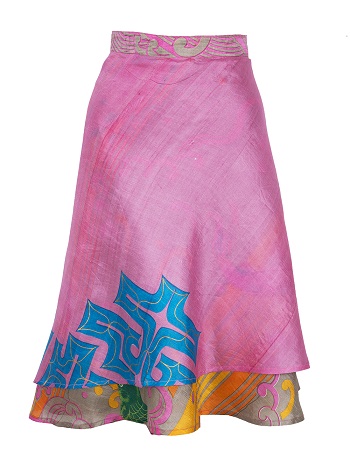 15 Stunning Designs of Silk Skirts for Ladies in Fashion