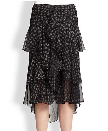 15 Stunning Designs of Silk Skirts for Ladies in Fashion