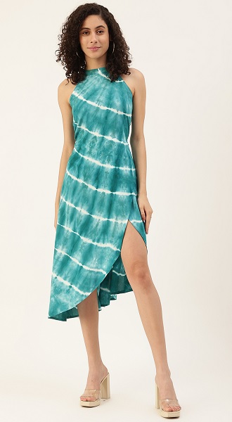 Halter Neck Dresses - 30 Trending Designs with Styling Guide