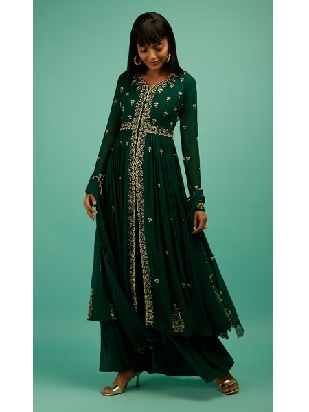 10 Trending Front Slit Kurti Designs for Fashionable Look