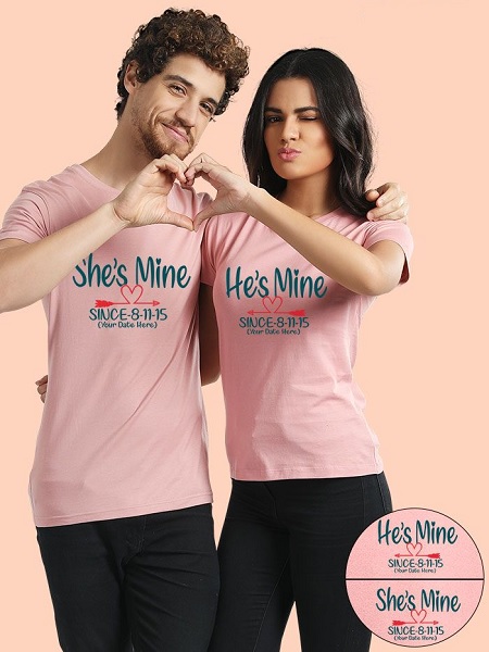 10 New Couple T-Shirts for Pre, Post Wedding and Maternity Shoot