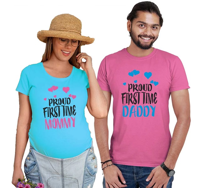 10 New Couple T-Shirts for Pre, Post Wedding and Maternity Shoot