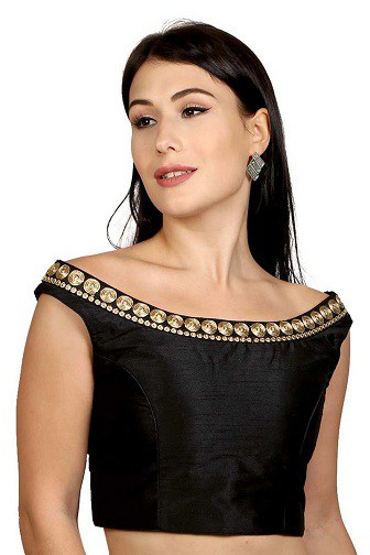 Black Blouse Designs: 25 Beautiful Models For Any Occasion