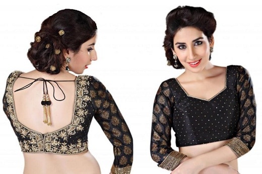 Black Blouse Designs: 25 Beautiful Models For Any Occasion