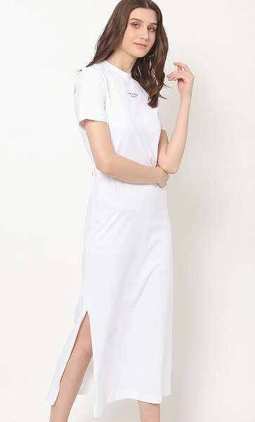 20 Trendy Models of T-Shirt Dresses for Women in Fashion