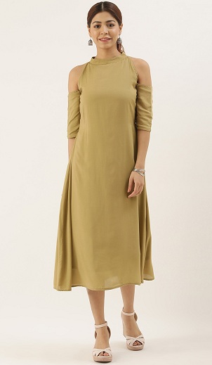 30 Latest A-Line Dress Designs for Women With Fashionable Look