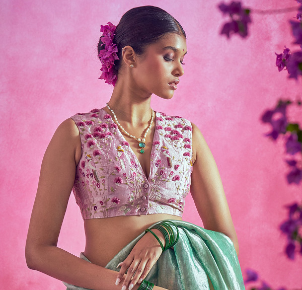 Pink Blouse Designs: These 20 Stunning Models To Steal Your Heart