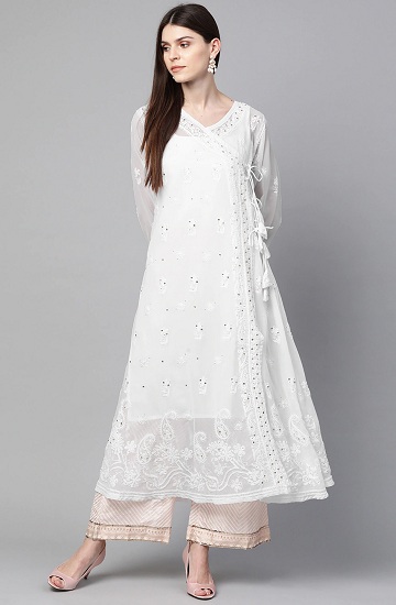 20 Modern Chikankari Kurti Designs To Give The Captivating Look