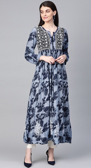 20 Modern Chikankari Kurti Designs To Give The Captivating Look