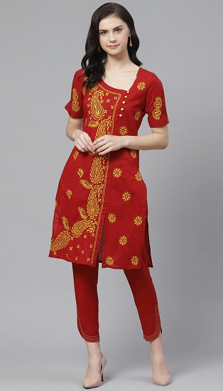 20 Modern Chikankari Kurti Designs To Give The Captivating Look