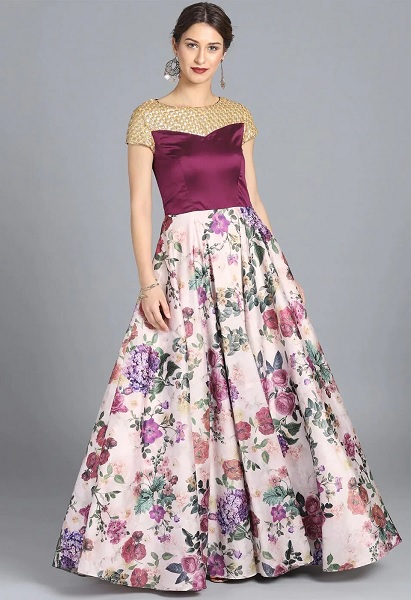 30 Beautiful Designs of Floral Dresses for Modern Look