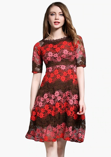 30 Beautiful Designs of Floral Dresses for Modern Look