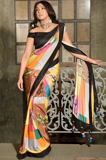 20 Trendy Designs of Off Shoulder Blouses For Stunning Look