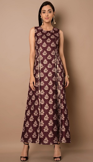 25 Modern Sleeveless Kurti Designs for Stylish Appearance