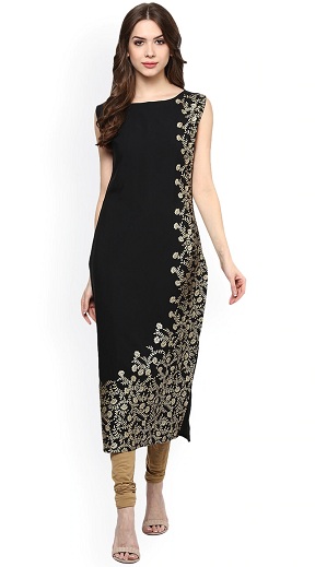 25 Modern Sleeveless Kurti Designs for Stylish Appearance