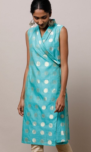 25 Modern Sleeveless Kurti Designs for Stylish Appearance