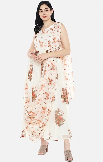 25 Modern Sleeveless Kurti Designs for Stylish Appearance