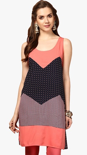 25 Modern Sleeveless Kurti Designs for Stylish Appearance