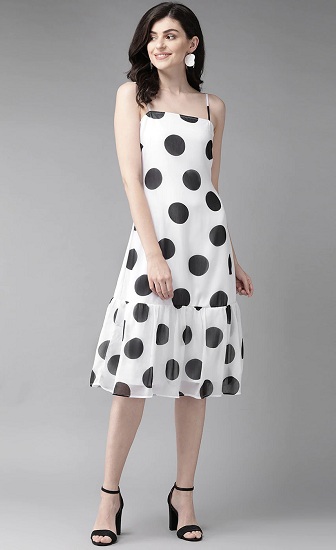 25 Modern and Stylish Polka Dot Dress for Ladies in Trend