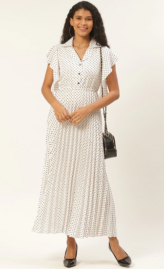 25 Modern and Stylish Polka Dot Dress for Ladies in Trend