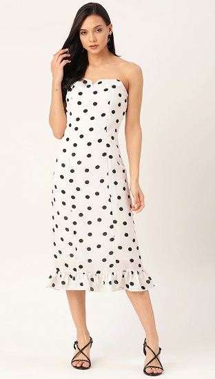 25 Modern and Stylish Polka Dot Dress for Ladies in Trend