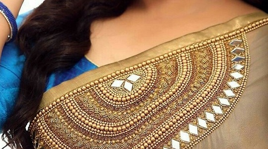 10 Latest Designs of Aari Work Sarees are Trending Right Now