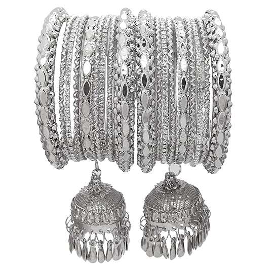 10 Trending Designs of Oxidised Bangles for Charming Look