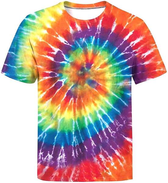 10 Latest Models of Tie and Dye T Shirts for Men &amp; Women in Trend