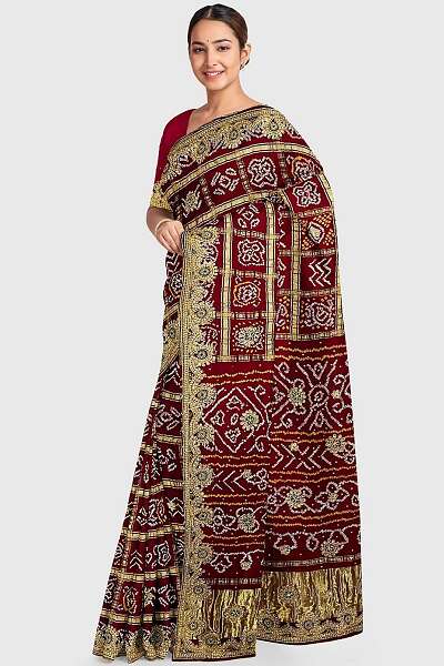 Gharchola Sarees - Top 10 Beautiful Designs For Tradition Look