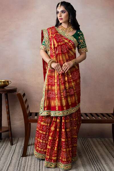 Gharchola Sarees - Top 10 Beautiful Designs For Tradition Look