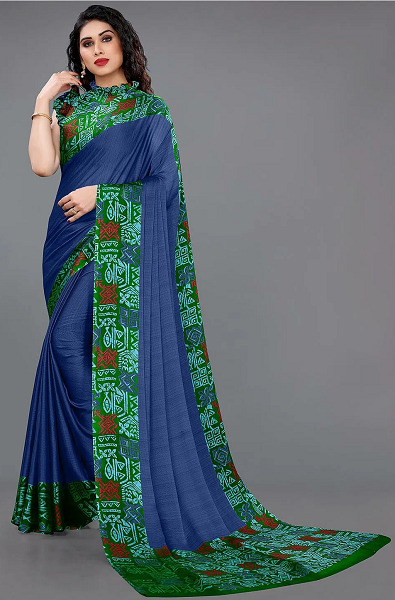 10 Beautiful Designs of Batik Sarees for Traditional Look
