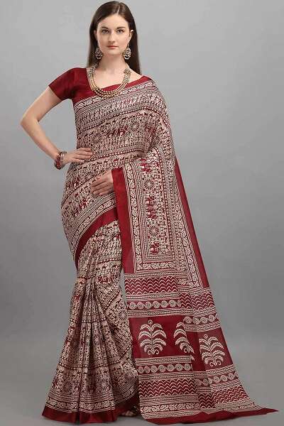 10 Stunning Models of Khadi Sarees for Women with Traditional Look
