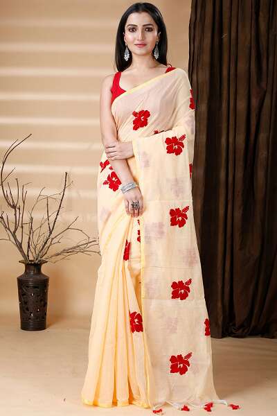 10 Stunning Models of Khadi Sarees for Women with Traditional Look