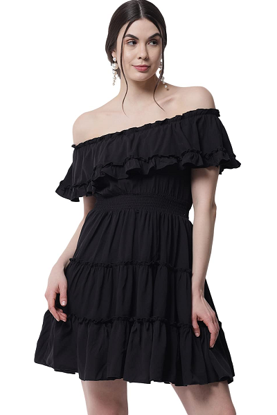 20 Elegant Models of Ruffle Style Dresses That Will Impress You