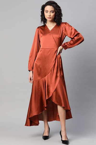 20 Elegant Models of Ruffle Style Dresses That Will Impress You