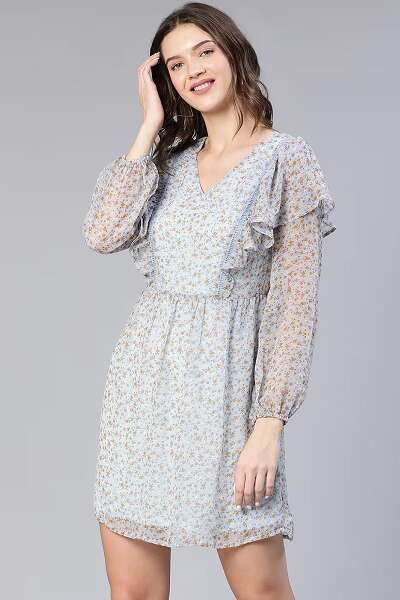 20 Elegant Models of Ruffle Style Dresses That Will Impress You