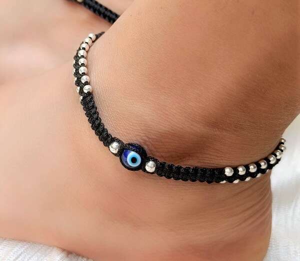 10 Trendy and Protective Evil Eye Anklets Collection