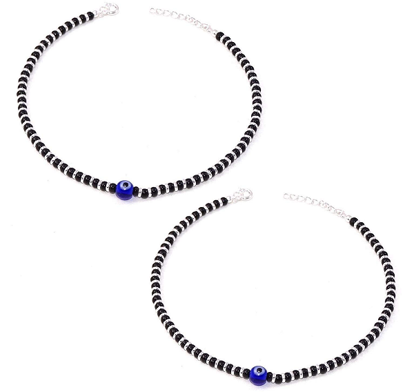 10 Trendy and Protective Evil Eye Anklets Collection