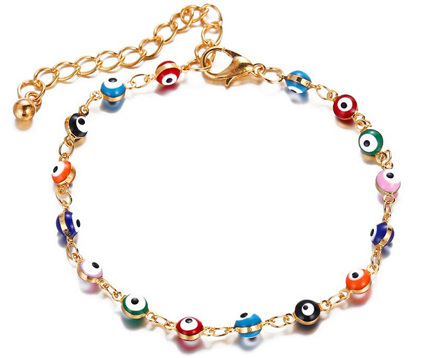 10 Trendy and Protective Evil Eye Anklets Collection