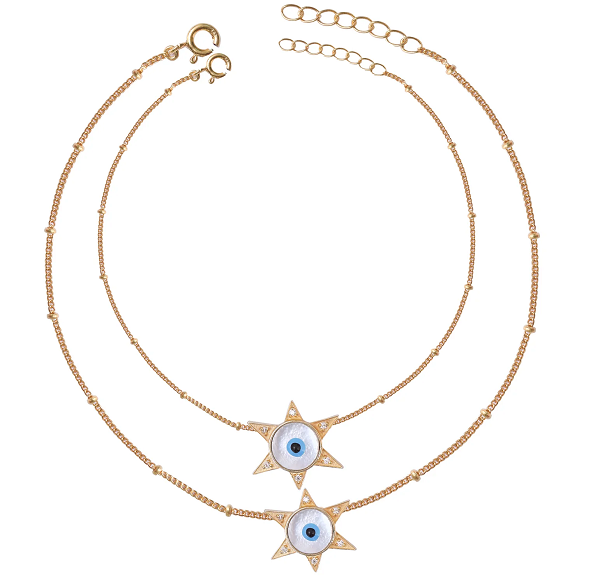10 Trendy and Protective Evil Eye Anklets Collection