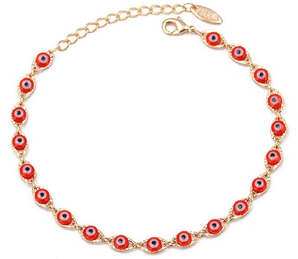 10 Trendy and Protective Evil Eye Anklets Collection
